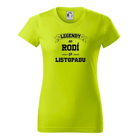 Legendy se rodí v listopadu