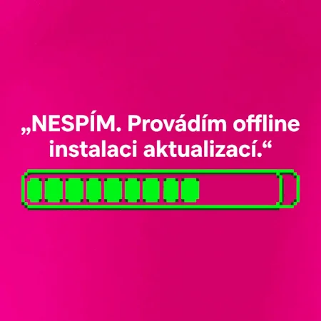 NESPÍM. Provádím offline instalaci aktualizací