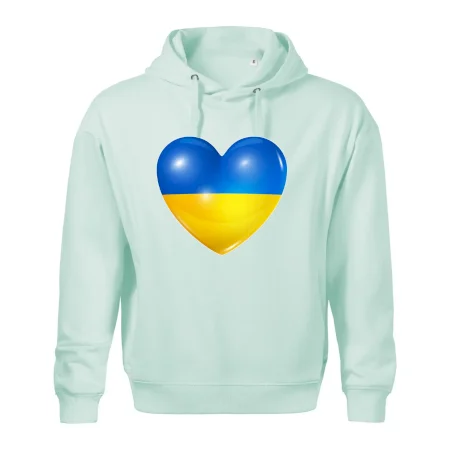 Ukrajina srdce vlajka