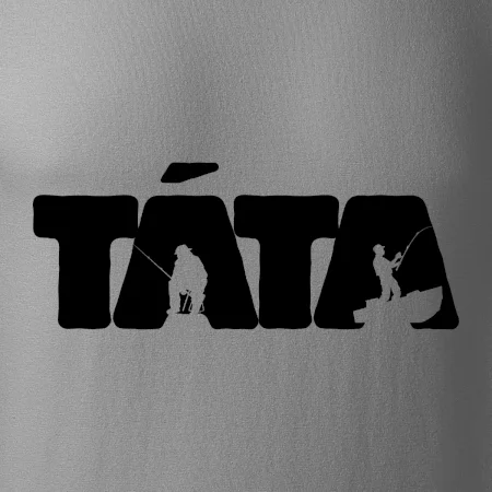 Táta nápis - rybář