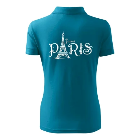 Paris nápis Eiffelovka rovný