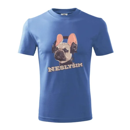Francouzský buldoček neslyším