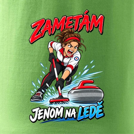 Zuřivé zametání na ledě