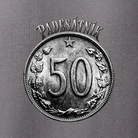 Padesátník 1963 - 1978 s nápisem