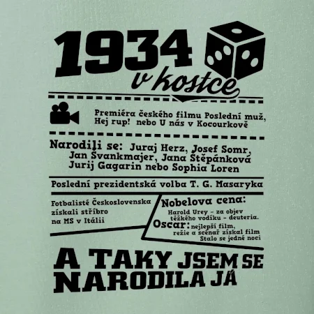 1934 v kostce