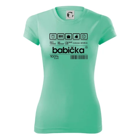 Čárový kód babička