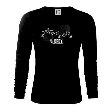 Profil kopců - Brdy