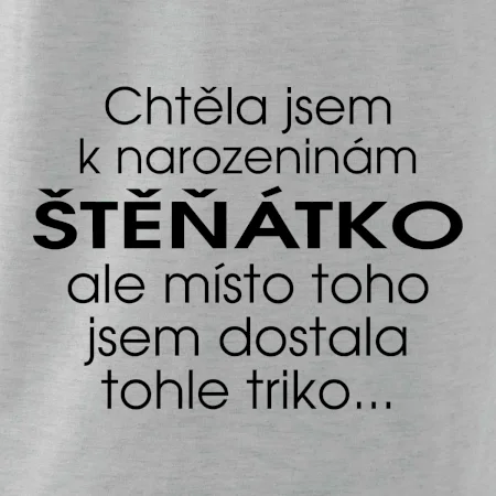 Chtěla jsem dostat k narozeninám štěňátko