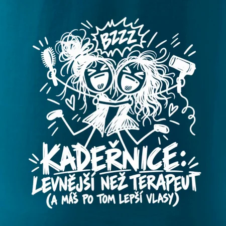 Kadeřnice levnější než terapeut - kreslené