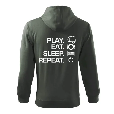 MMA eat sleep repeat