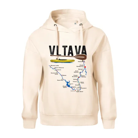 Mapa řeky Vltavy