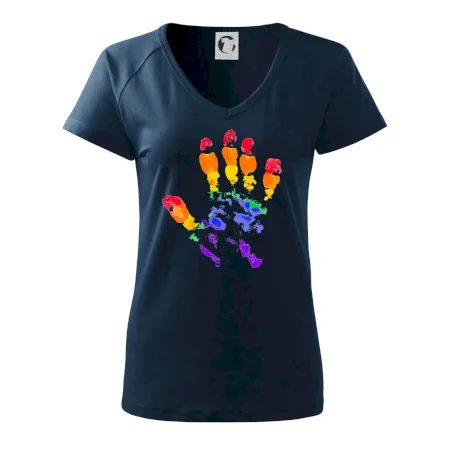 LGBT hand print