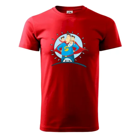 Táta superman - kluk, kluk a dítě