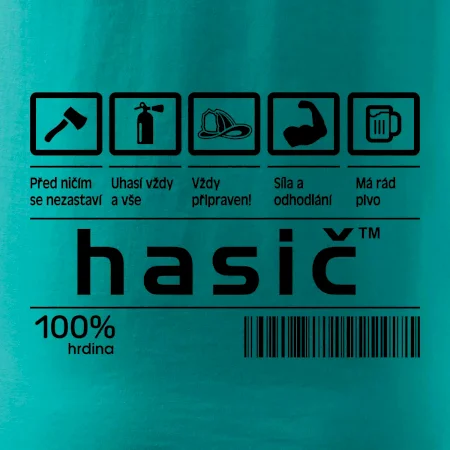 Čárový kód - Hasič