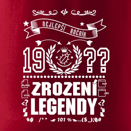 Zrození legendy - pro programátora