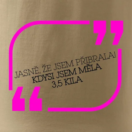 Jasně, že jsem přibrala