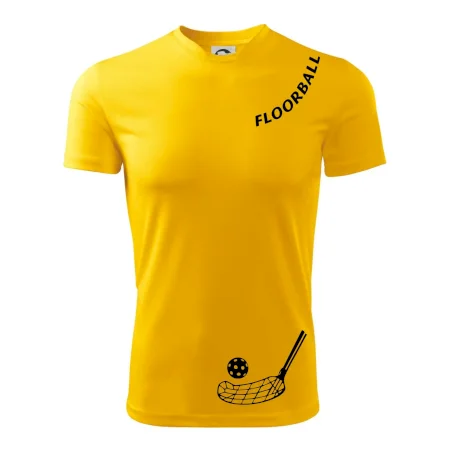 Floorball nápis šikmo