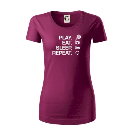 Play eat sleep repeat padel