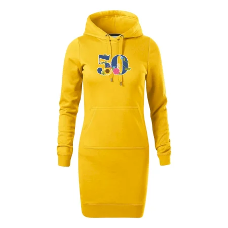 Květinové číslo kreslené - 50