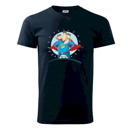 Táta superman - kluk, kluk a dítě