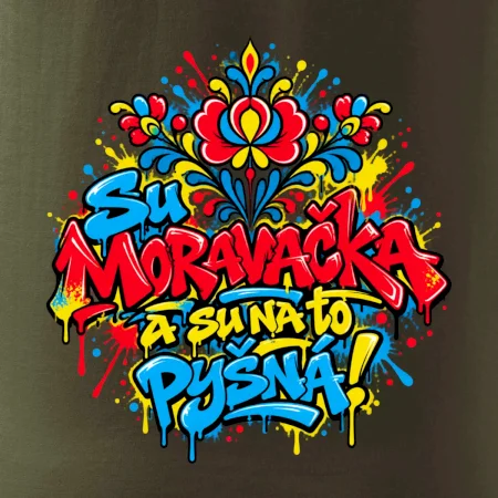 Streetart - Su Moravačka a su na to pyšná!