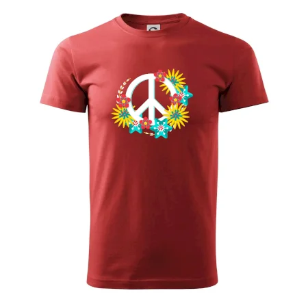 Peace symbol abstraktní