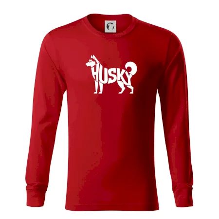 Husky nápis v těle