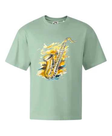 Saxofon malovaný