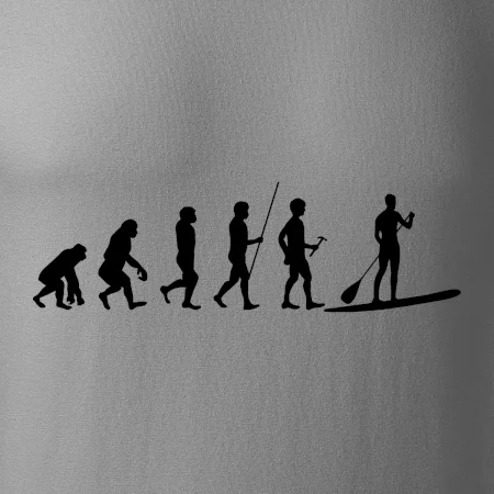 Evoluce paddleboard muž