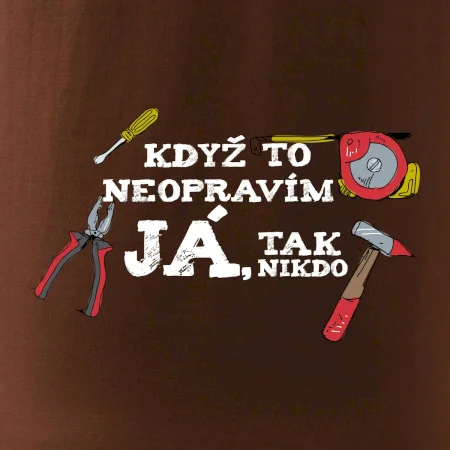 Když to neopravím já, tak nikdo barevné
