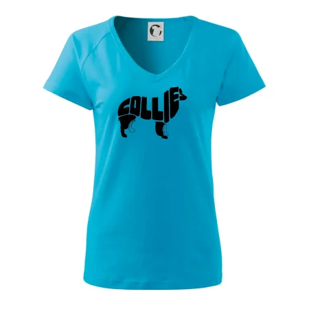 Border kolie písmo v těle