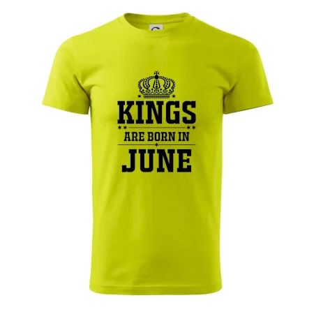 Kings are born in June