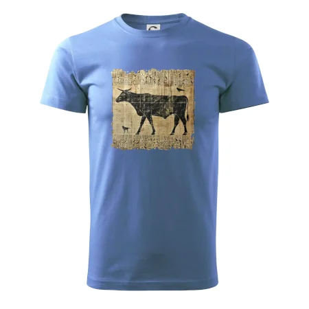 Egyptské hieroglyfy kráva