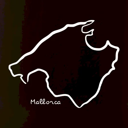 Mallorca - katedrála a tramvaj