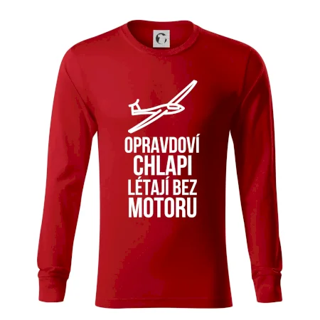 Opravdovi chlapi létají bez motoru