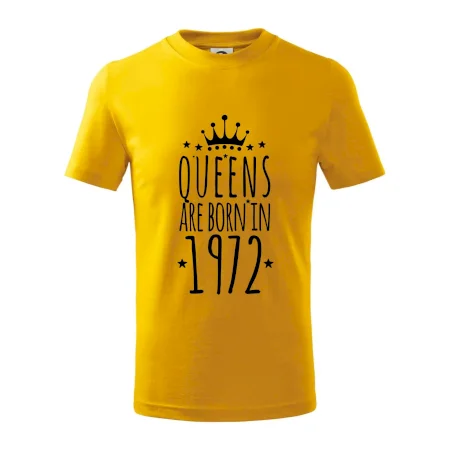 Queens are born in 1972