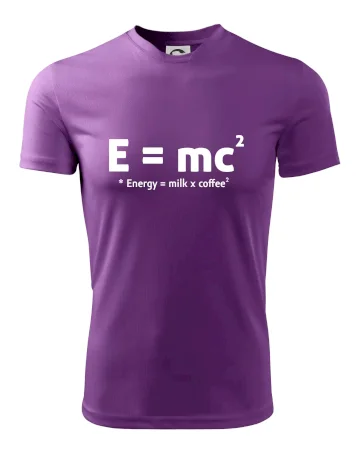 e = mc2 - coffee milk