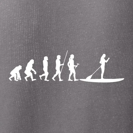 Evoluce paddleboard žena