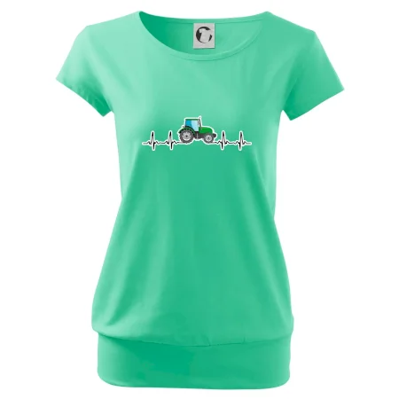 Traktor barevný ekg