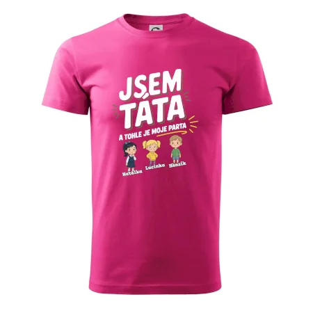 Jsem táta a tohle je moje parta  (obrázky a jména dětí)