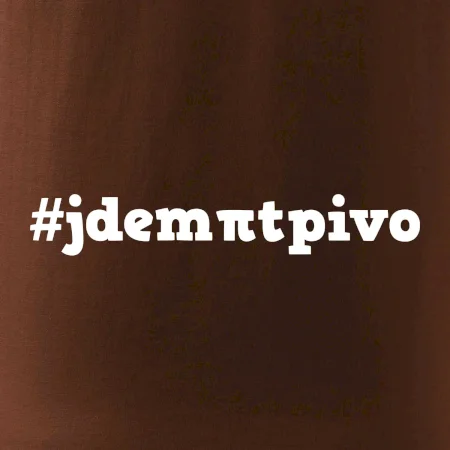 Jdem pít pivo