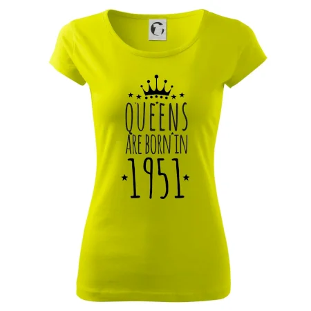 Queens are born in 1951