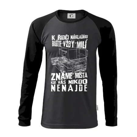 K řidiči náklaďáku buďte vždy milý