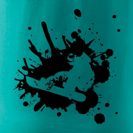 Snowboard splash