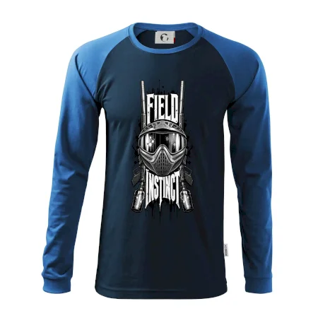 Černobílá maska field instinct paintball
