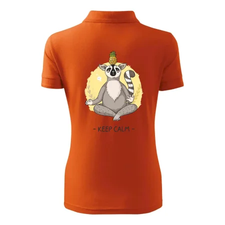 Yoga - keep calm kreslený
