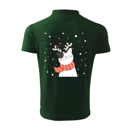 Kočka se sobími rohy