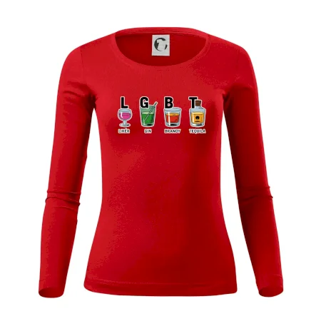LGBT -  Likér, Gin, Brandy, Tequila