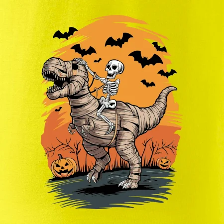 Halloween - dinosaurus a kostra