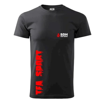 TFA Sport SDH (červený oheň) - Vlastní nápis